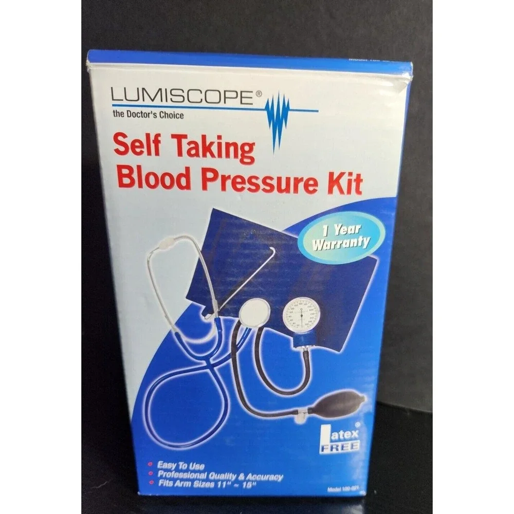 NEW in box NIB Self Taking‎ Blood Pressure Kit Lumiscope